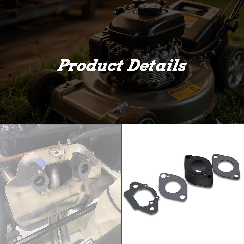 XTPTFABS Engine Carburetor Spacer Gasket Insulator Compatible with Briggs & Stratton Intek Engine Replacement 694876 - Image 4